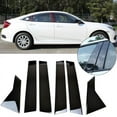thumbnail image 1 of Pillar Posts Trims 6PCS Set For Civic 2016-2018 Replacement Accessories, 1 of 8
