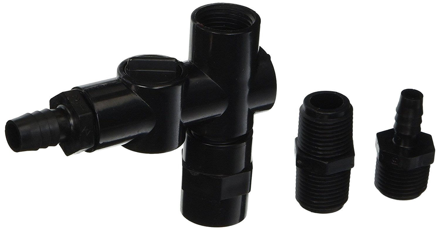 FHV2549PW Diverter Valve for Pond, 1/2Inch, For use with 1/4 inch and