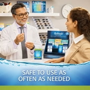 Refresh Relieva PF Preservative-Free Artificial Tears Lubricant Eye Drops, 0.4 ml, 30 Count