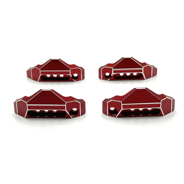 fastboy 1/10 avant Arrière Essieu Porte DIY Kit Alliage d'Aluminium Durable Rc avant Arrière Essieu Porte DIY Kit pour MJX 10208 Rc Accessoires de Voiture TYPE10