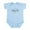Sky Blue, variant on CafePress - Agility Infant Bodysuit - Baby Light Bodysuit, Size Newborn - 24 Months