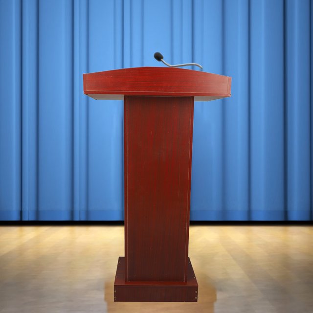 Podium Stand, Modern Minimalist Lecture Podium Stand for Reception