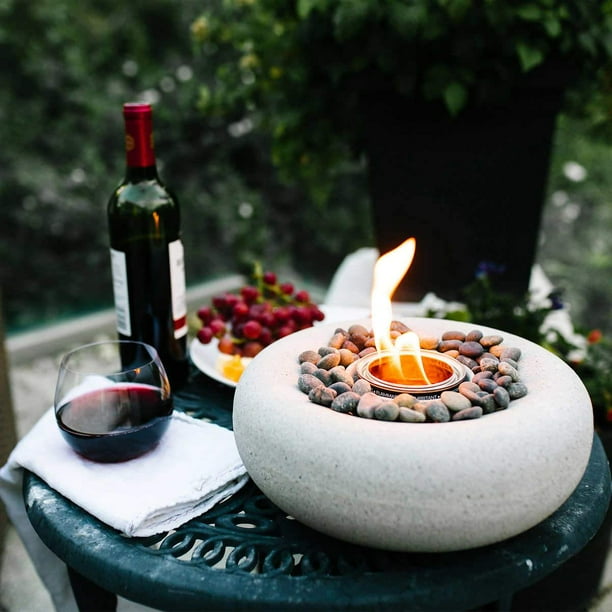 Terra Flame Zen Gel Fuel Tabletop Fire Bowl - Walmart.com ...