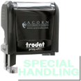thumbnail image 1 of Self-Inking Special Handling Stamp, Trodat Printy 4911, Press and Print Stamping, Impression Size 5/8" x 1-1/2", Up to 10,000 Impressions - Mint Green Ink, 1 of 10