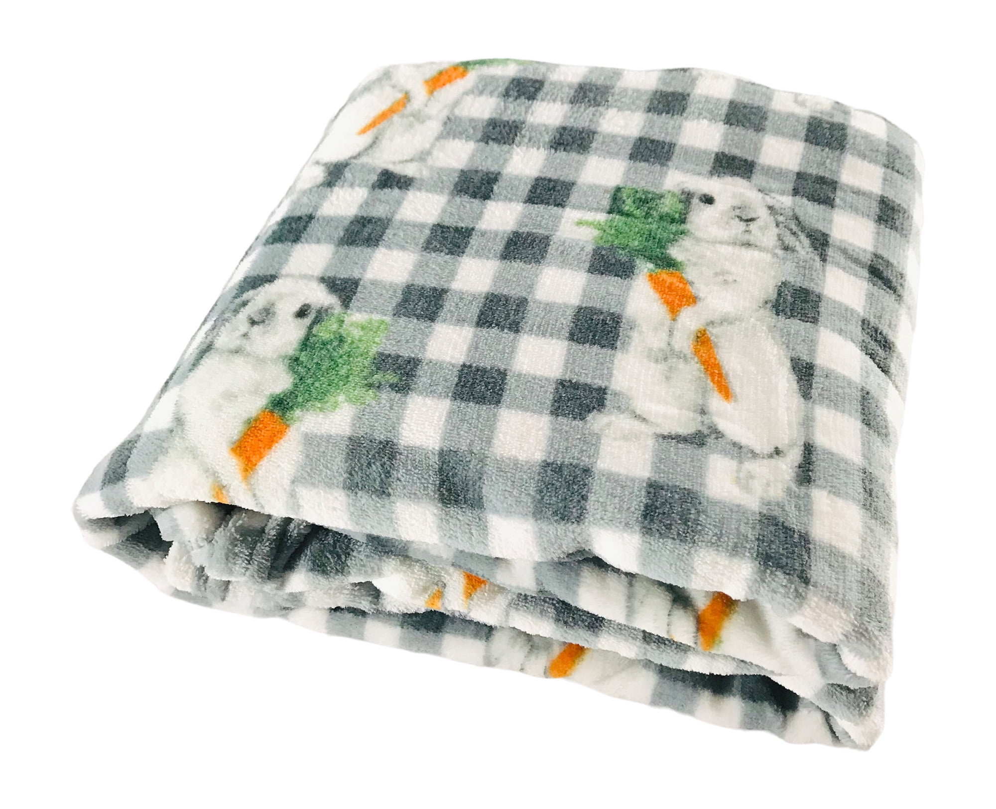 Happy Easter Sofa Travel Camping Blankets for All Seasons Flannel Bed Blankets Lightweight Plush & Warm Decorative Cute Chicken Baby Yellow 50x60inch Soft Fleece Throw Blanket for Couch