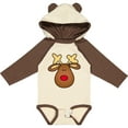 thumbnail image 3 of Inktastic Rudolph the Red Nose Reindeer Boys or Girls Long Sleeve Baby Bodysuit, 3 of 5