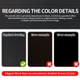 thumbnail image 5 of 48 Inch Wall-mounted Black Chestnut Vanity with 3 Doors - Durable and Easy to Clean in Bathroom, 5 of 6