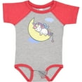 thumbnail image 3 of Inktastic Unicorn Moon Girls Baby Bodysuit, 3 of 5