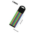 thumbnail image 2 of KONTONTY Removable Highlighter Tape Sticky Strips Multi Color for Book Indexing and Notes, 2 of 8