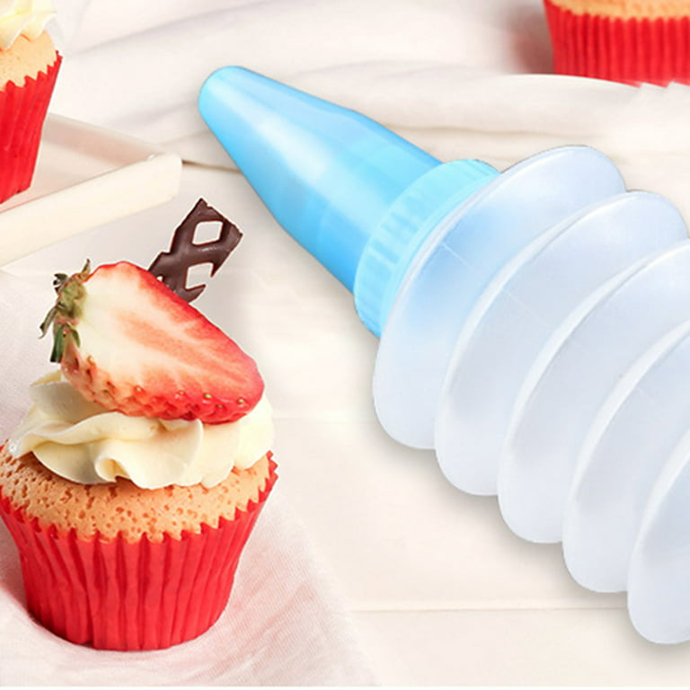 Cookie Icing Bottles Decorating Tips for Workshop and Pancake Art Cookie  Squeeze Bottles with Nozzles Bakery Supplies