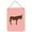 Pink, variant on Zamorano-Leones Donkey Pink Check Wall or Door Hanging Prints - Pink - 12 x 16 in.
