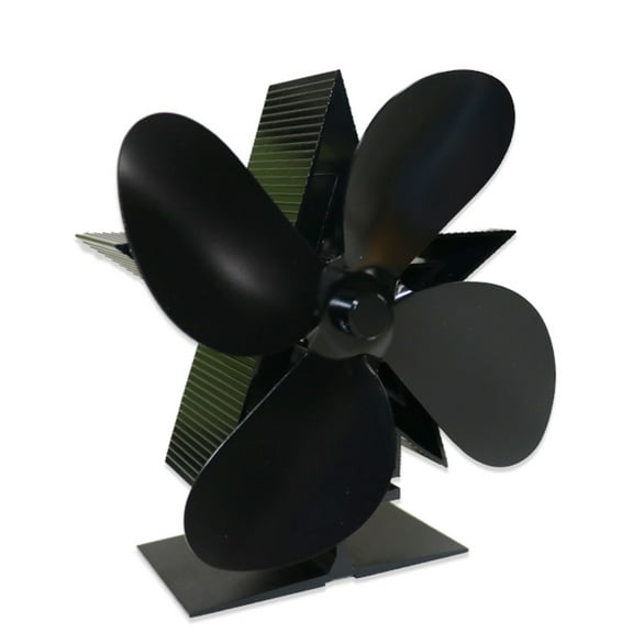 Upgraded Heat Powered Fan Quiet Efficient Fireplace Fan for Gas Pellet Wood Log