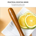 thumbnail image 2 of YIHONGMU Wooden Cocktail Muddler for Bartenders and Home Use, 2 of 6