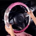 thumbnail image 5 of Caja de almacenamiento de diamantes de alta gama para mujer, colgante para espejo retrovisor, funda para volante, decoraciones para el interior del coche, 5 of 5