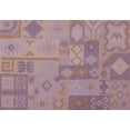 thumbnail image 1 of Ahgly Company Machine Washable Indoor Rectangle Contemporary Tulip Pink Area Rugs, 8' x 12', 1 of 7
