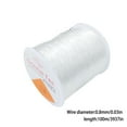thumbnail image 5 of US 1-2 Roll 328Ft Clear Stretch Elastic Bead Cord Bracelet String Jewelry Making, 5 of 5