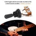 thumbnail image 4 of 3 Way Switch, Metal Toggle Switch for Electric Guitar, Black, Replacement Part for LP Style Guitars,, 4 of 9