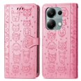 thumbnail image 4 of Funda Cartera FOXDOCK para Xiaomi Redmi Note 13 PRO 4G , Flip PU con Relieve de Gatos y Perros, Tarjetero y Soporte, 4 of 6