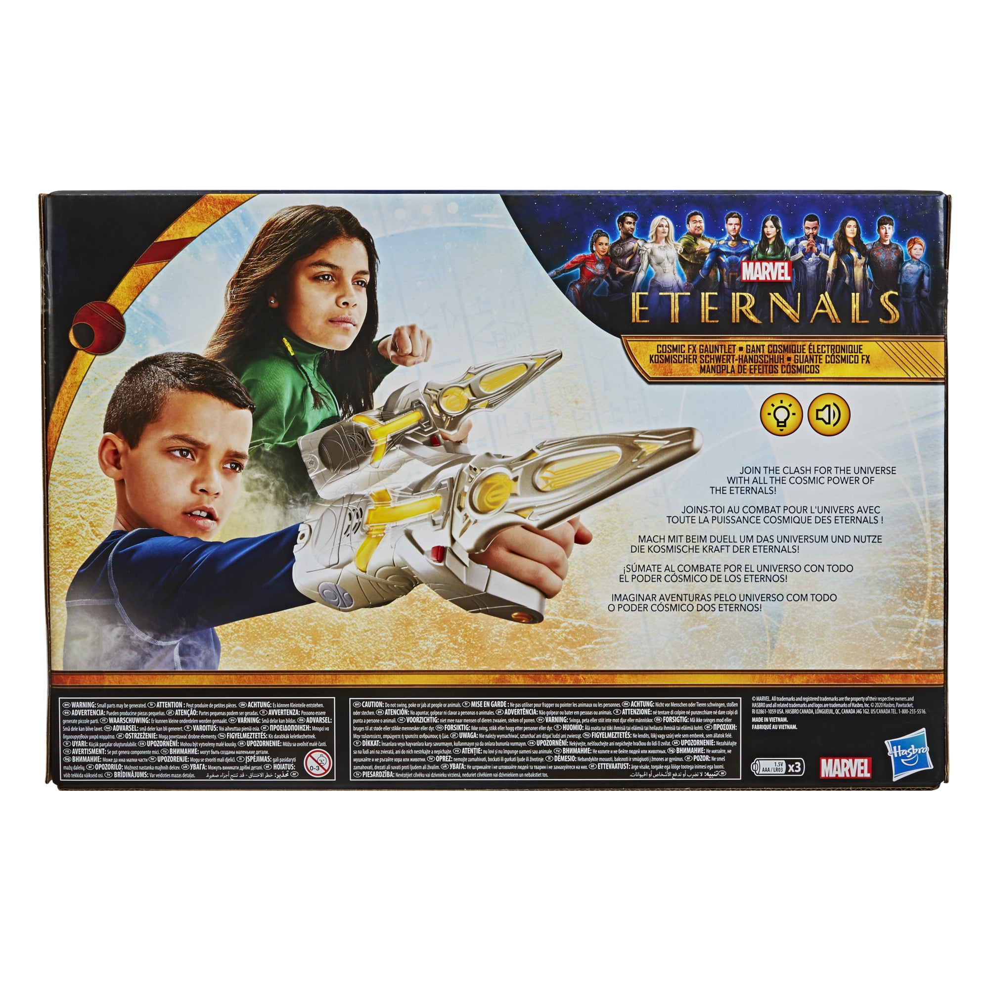 Marvel: The Eternals Cosmic FX Gauntlet Kids Toy Action Figure Accessory for Boys and Girls Ages 5 6 7 8 9 10 and Up