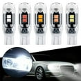 thumbnail image 2 of T10 Lampe Stroboscopique LED 3030 5SMD 5W5 pour Moto Voiture Permis, 2 of 8