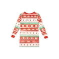 thumbnail image 6 of Family Christmas Pajamas Parent-child Christmas Pajamas with Cartoon Pattern, Family Matching Nightwear Clothing, 6 of 10