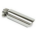 thumbnail image 1 of Go Rhino Embout de Tuyau d'Échappement GRT2310 Diamètre Intérieur 2 Pouces; Diamètre Extérieur 3 Pouces; Acier Inoxydable Chromé; Rond; Coupe en Angle; Bord Roulé; Longueur 10 Pouces, 1 of 2