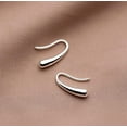 thumbnail image 4 of 925 Sterling Silver Teardrop Earrings Drop for Women Teens Waterdrop Earrings Small Hook Earrings, 4 of 7