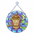 thumbnail image 6 of Melissa & Doug 000772092968 Stained Glass Made Easy Craft Kit: Owl - 110+ Stickers, Multicolor, 6 of 8
