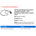 thumbnail image 2 of Tail Line NOx Nitrogen Oxide Sensor - Compatible with 2016 - 2019 International 4300LP ISB 6.7 Cumins Diesel 2017 2018, 2 of 2