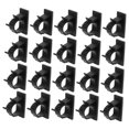 thumbnail image 1 of Water Pipe Fixing Buckles 50 Pack Multipurpose Clamp Brackets Selfadhesive for Hoses Cables Wall Mount, 1 of 5