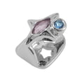 thumbnail image 1 of Unique Bargains 1 Pc Fake Grills Hip Hop Rhinestone Teeth Grillz Silver Tone, 1 of 6