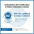 thumbnail image 4 of Aiqeek LT1000PC Refrigerator Water Filter 3-Pack NSF 42 Certified,Compatible with LG LT1000PC/PCS, MDJ64844601, ADQ747935/04, 4 of 7