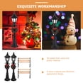 thumbnail image 3 of CIMAXIC tiny lamp 4pcs Miniature Street Light Mini Bench Set 1:12 Scale Tiny House Accessories,4.72"X0.98"X0.98", 3 of 4