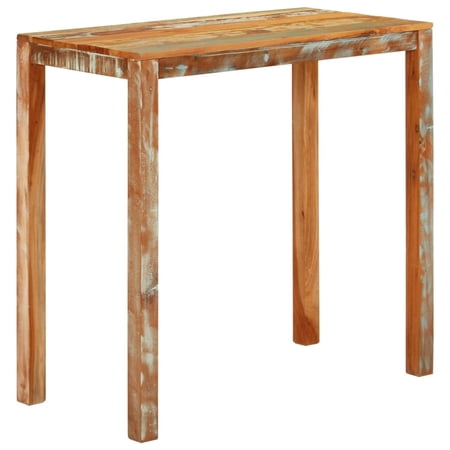 Dcenta Bar Table 44.1 x21.7 x42.5  Solid Wood Reclaimed