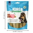 thumbnail image 6 of KONG® Ziggies Enhanced Puppy Dog Treats, Supports Oral Health, Medium/Large, Chicken, 8 oz, 6 of 9