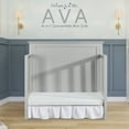 thumbnail image 5 of Dream On Me Ava 4-in-1 Convertible Mini Crib, Pebble Grey, 5 of 11