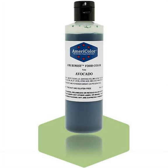 AmeriColor AmeriMist Avocado, 9 Ounce, Airbrush Food Color