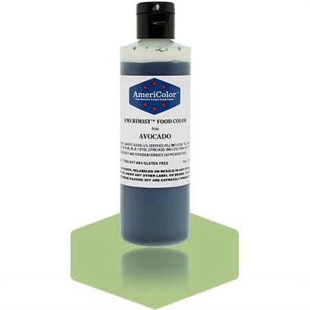 AmeriColor AmeriMist Avocado, 9 Ounce, Airbrush Food Color