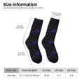 thumbnail image 2 of Honeii Chaussettes Imprimé Mathématique Science pour Adultes, Chaussettes Crew, Chaussettes Mollet Décontractées, Chaussettes Quotidiennes pour Hommes & Femmes, Parfaites pour le Sport, Usage Décontracté et Quotidien, 2 of 6