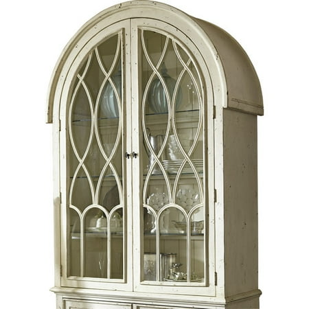One Allium Way Donie Lighted China Cabinet Top Com