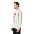 thumbnail image 4 of Gildan Merry Christmas Design Sweatshirt for Men, White Crewneck Christmas Sweater, S, 4 of 5