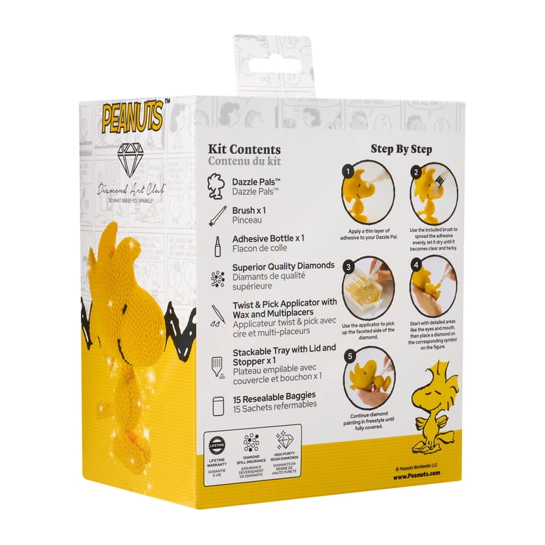 DIAMOND ART CLUB® Dazzle Pals - Woodstock, Diamond Painting Kit
