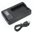 thumbnail image 2 of Camera Battery Charger SEIVI   Camera Battery Single Charger With LCD Display USB Intelligent   Desktop Charger For   E17, 2 of 8