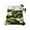 Green, variant on White Lily Flower Twim Size Flat Sheet, Wrinkleproof & Fadeproof Cooling Flat Bed Sheet Only, Tropical Bloom Floral Green Leaf Breathable Soft Bedding Top Sheets 66 x 96 Inches