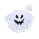 thumbnail image 1 of Sonducket Disfraz blanco de Halloween para niños, disfraz creativo y divertido para fiestas, capa para Halloween, sombrero, Cosplay Disfraces de disfraces blanco XL, 1 of 6