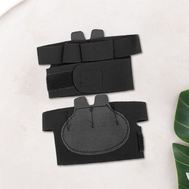 Guantes para mancuernas, guantes transpirables para levantamiento de pesas, protección para las palmas, guantes de entrenamiento físico con anillo para 4 dedos para entrenamiento en el gimnasio