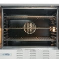 thumbnail image 5 of 38 in. Full Size Single Deck Commercial Natural Gas Convection Oven 54,000 BTU with Casters (KM-CCO54-NGC), 5 of 11