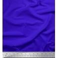 thumbnail image 1 of Soimoi Blue Cotton Duck Fabric Solid Fabric 1 Yard 56 Inch Wide, 1 of 5