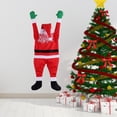 thumbnail image 4 of Trajes de ropa de Papá Noel trepadores grandes, colgante para árbol de Navidad, decoración del hogar, 4 of 5