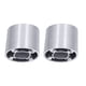 thumbnail image 5 of Tubo Recto Redondo, 2 Piezas De Orificios Roscados Tubo De Aleación De Aluminio 6063 Para Asientos De Cojinetes Para Robots Ccdes Otros, 5 of 8